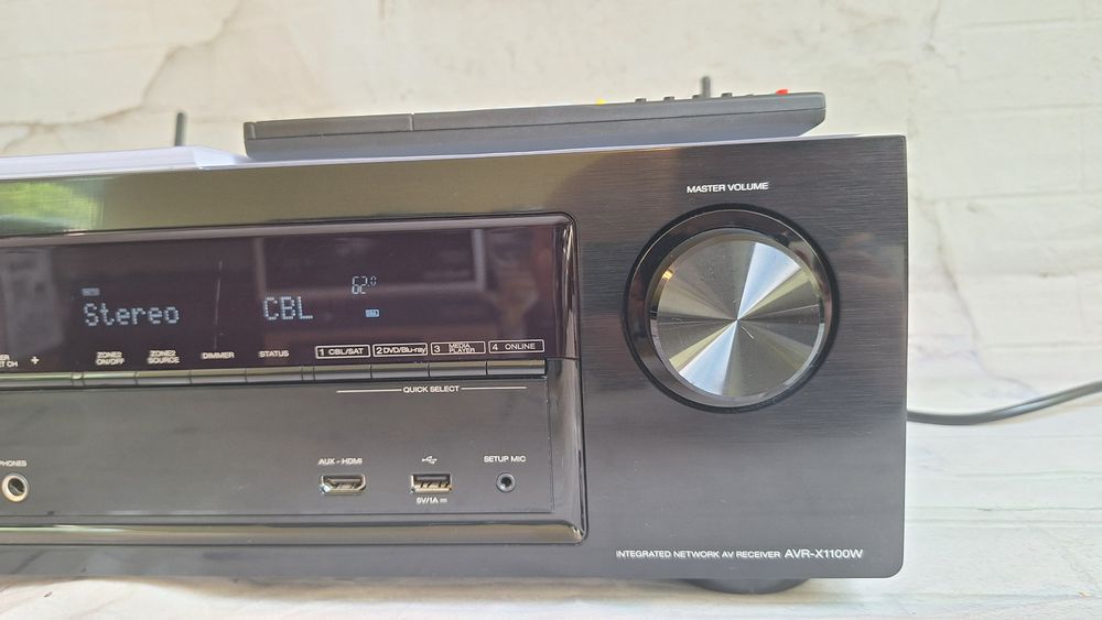 7.2 Denon AVR-X1100W Wi-fi  BT 4k/60p ARC Net radio spotify AirPlay