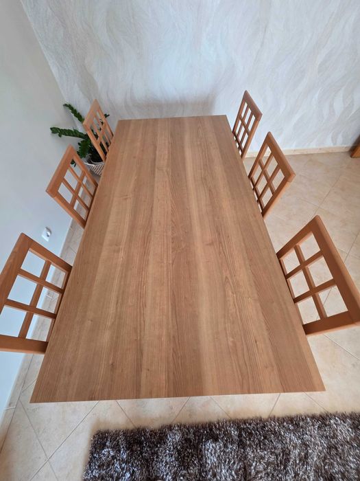 Mesa de jantar extensível