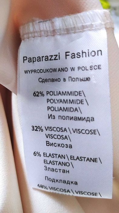 Paparazzi Fashion elegancka sukienka