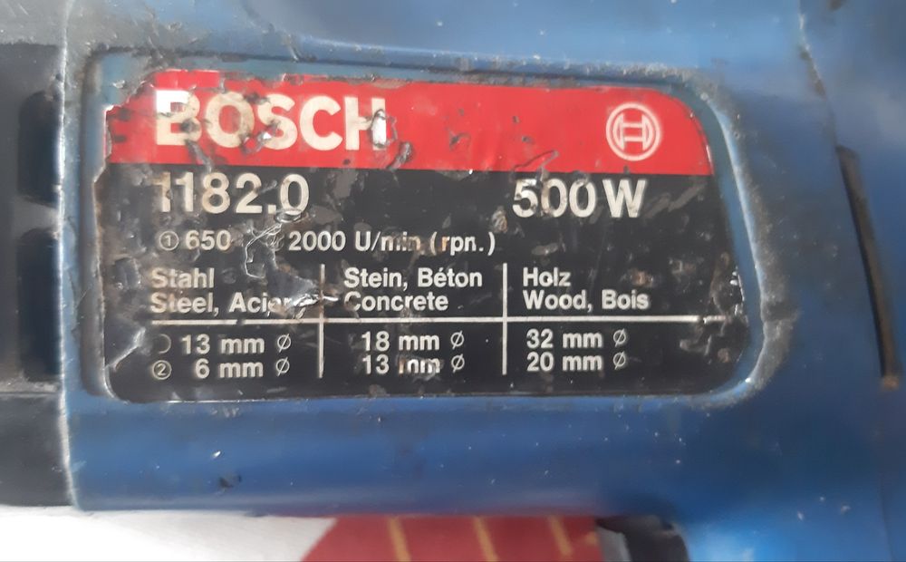 Berbequim Bosch 1182.0