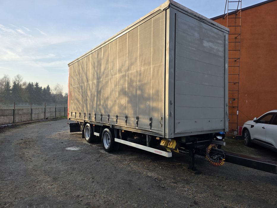 Przyczepa WIELTON  tandem zabudowa WECO