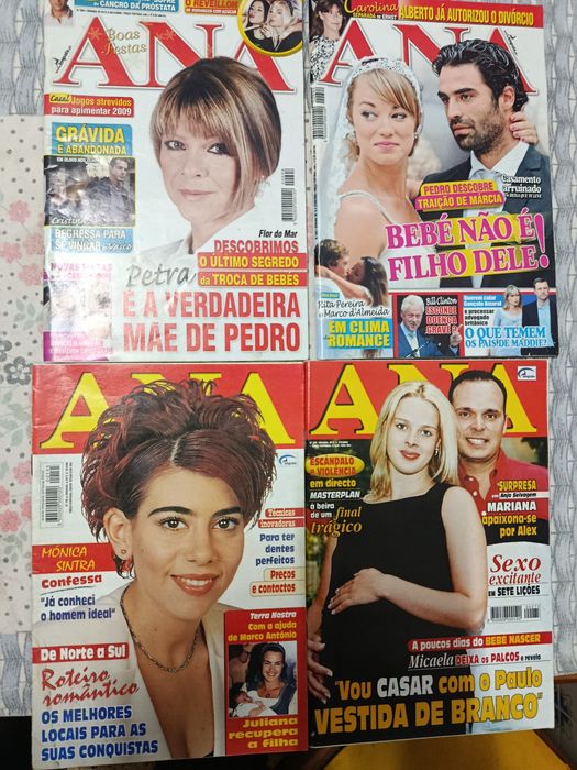 28 revistas  'ANA'  e  'MARIANA'