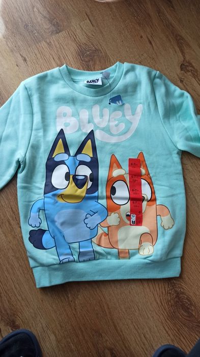 Nowa bluza Bluey Primark rozm 122 6-7lat