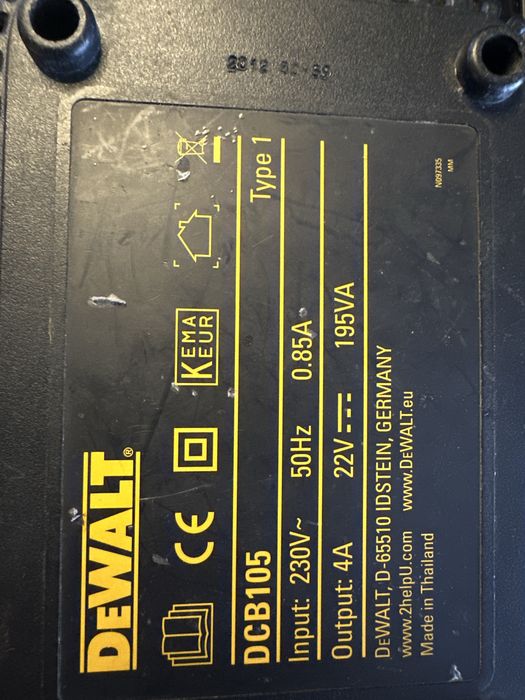 Wkrętarka De Walt DCD 780 18V XR LI -ION 13 mm