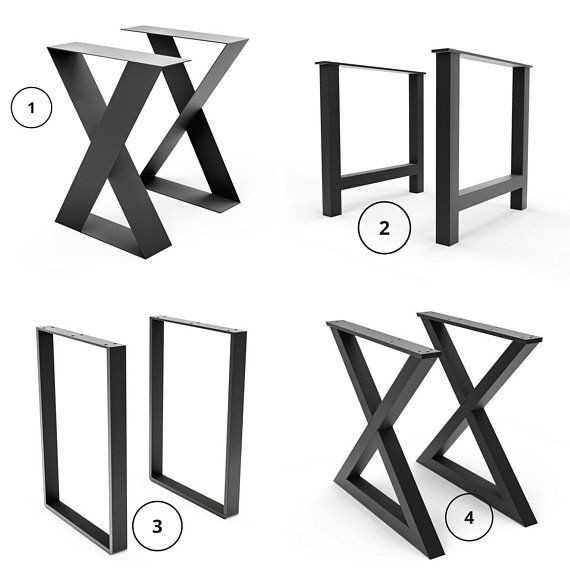 Фурнітура для столів ЛОФТ Ніжки для столів ЛОФТ Опори для столів ЛОФТ