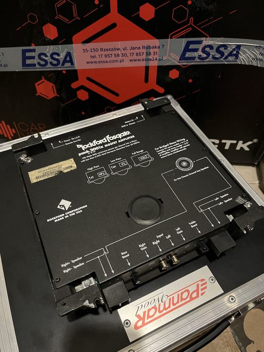 Wzmacniacz 2 kanalowy Rockford Punch 200ix DSM