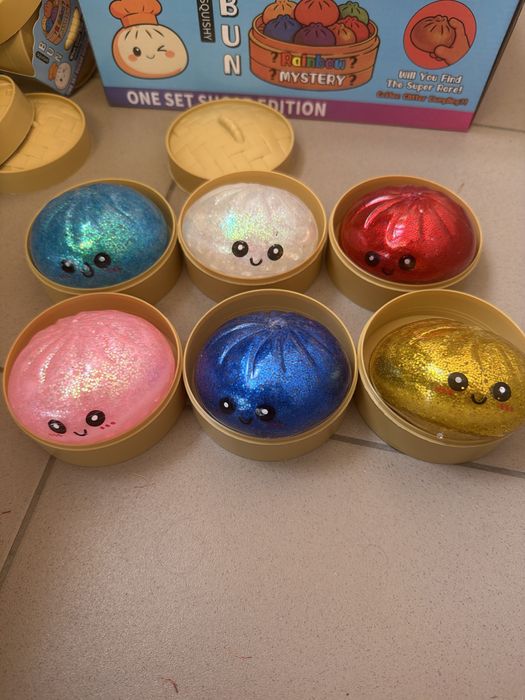 ‼️ Антистресс Дітячий Іграшка Squishy Dumpling сюрприз дитяча іграшка тренд 2026, іграшка сюрприз булочка squishy Dumpling сквіш пельмень !