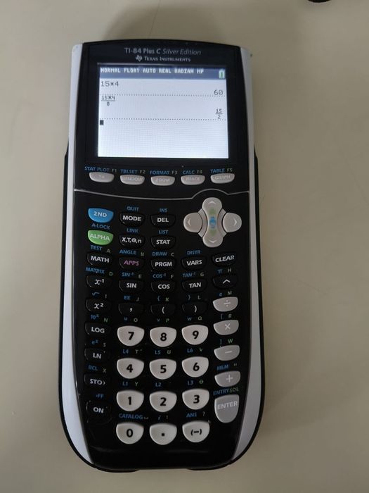 Calculadora Texas ti 84 plus c silver edition