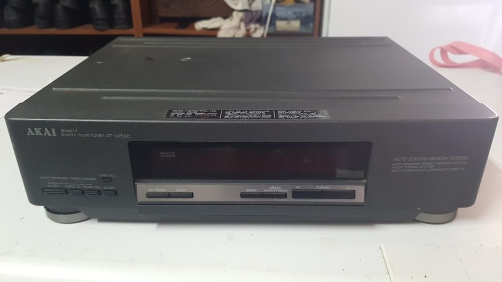Conjunto Amplificador e Aparelhagem de Som AKAI Home Stereo Syste