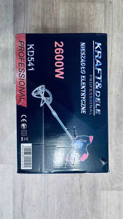 Будівельний міксер Kraft&Dele KD541 2600 Вт, 0–800 об/хв