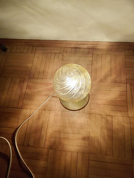 Lampka stołowa,biurkowa typu "bubble".Unikat!