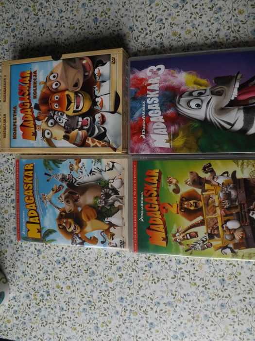 Madagaskar trzy bajki na dvd