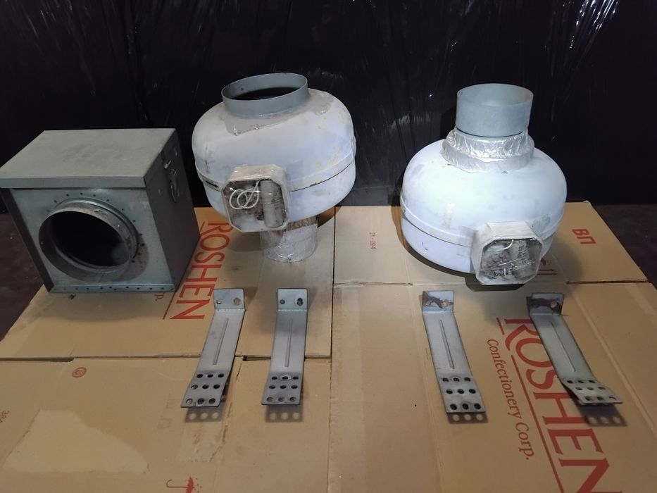 Канальний вентилятор  Bahcivan BDTX 100 2 шт.