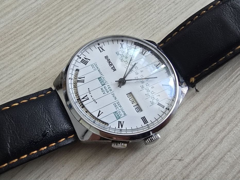 Zegarek Radziecki Rakieta Multikalendarz USSR Radom • OLX.pl