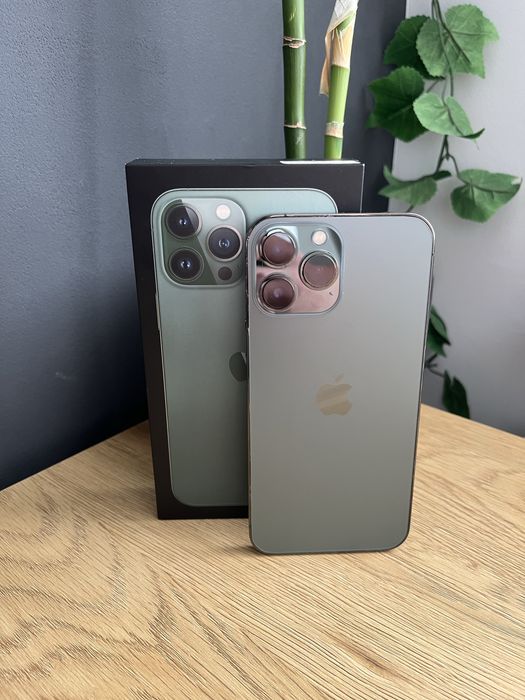 iPhone 13 Pro 100% 128gb Alpejska Zieleń | Alpine Green  Stan Jak Nowy
