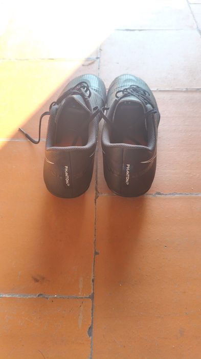 Chuteira Nike Phantom GT Campo Preta – Excelente Estado | Tamanho 38/39