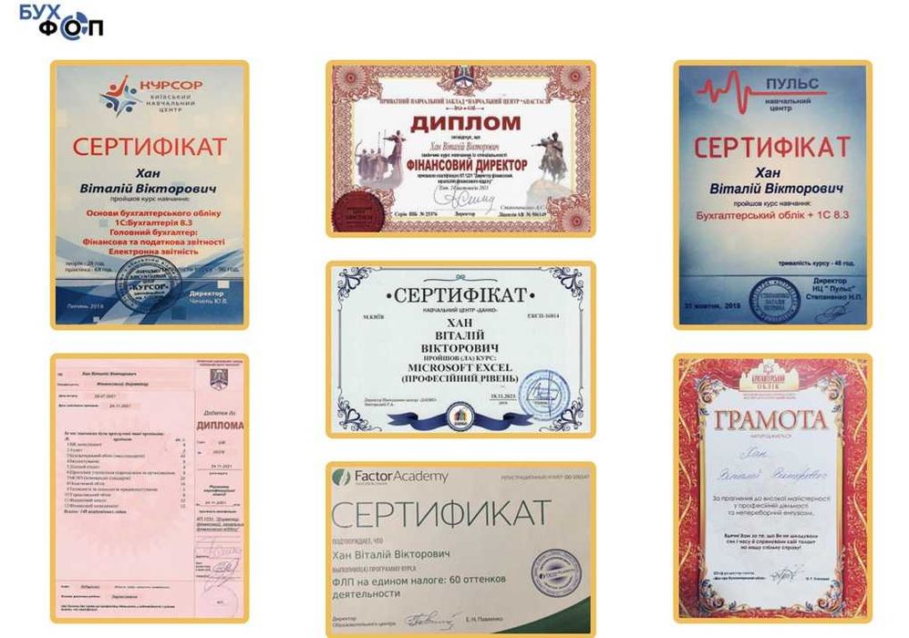 БУХГАЛТЕР для ФОП (ІТ, Послуги, Реалізація) (РРО, ПРРО) 1️⃣1️⃣ років досвіду!