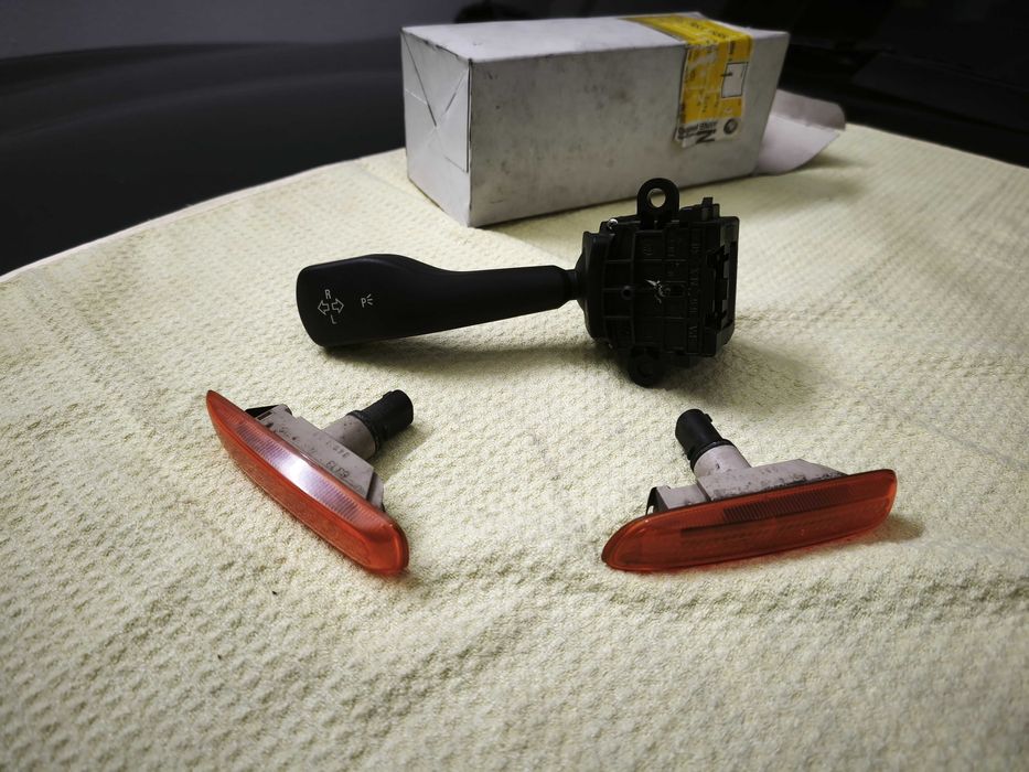 Farolins e comutador de piscas para BMW E46