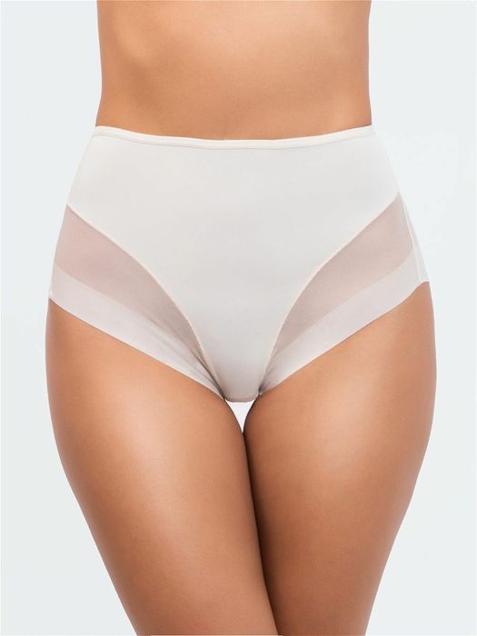 Высокие бесшовные коректирующие трусики Miego имитация стрингов танга