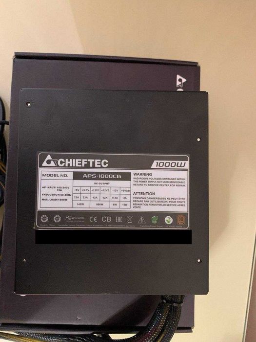 Блок живлення Chieftec APS-1000CB 1000W (80 Plus)