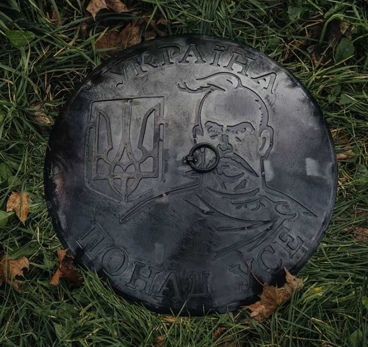 Сковорода з диска борони. Чохол, садж із розбірними ніжками