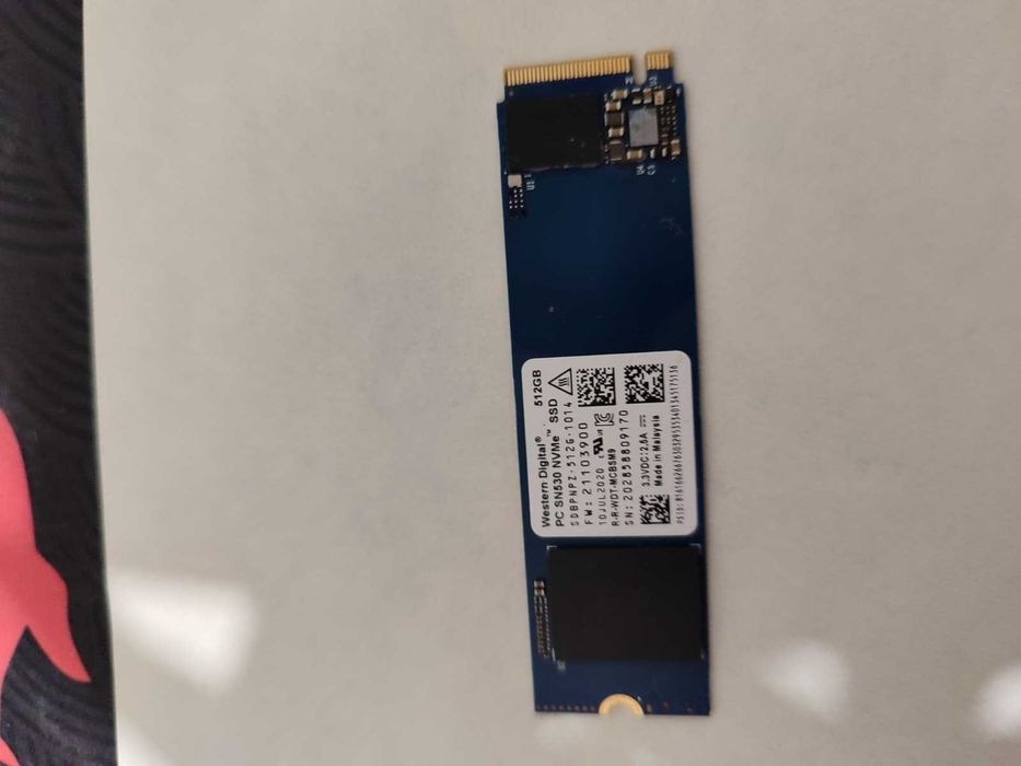 SSD Western Digital Nvme M2 512GB