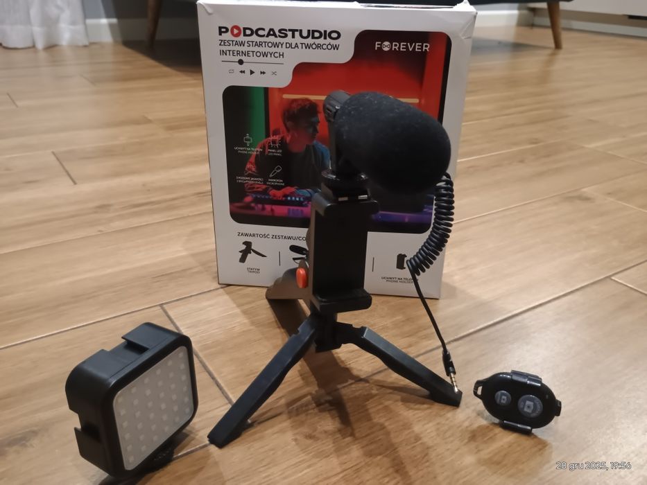 Zestaw małego youtubera/streamera