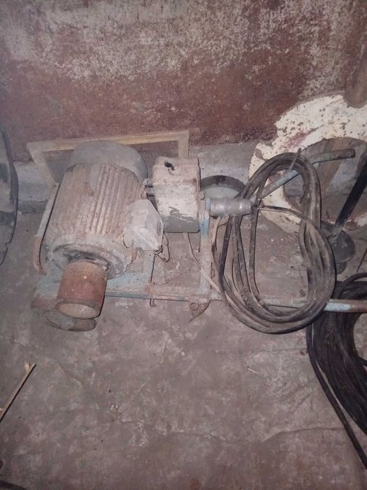 Silnik 7.5 kw na wózku