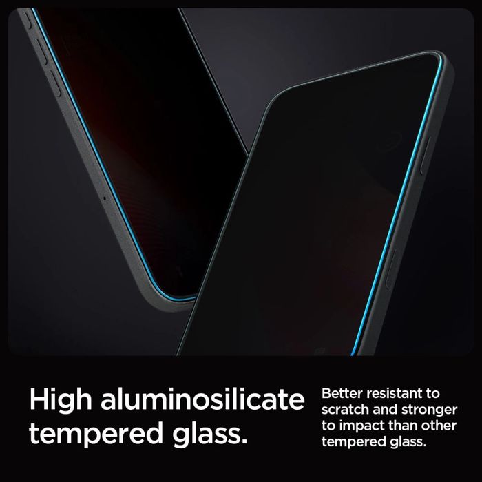 Szkło hartowane Spigen Glas.tR EZ Fit Privacy na iPhone 16 Pro Max / 17 Pro Max - 2 szt.