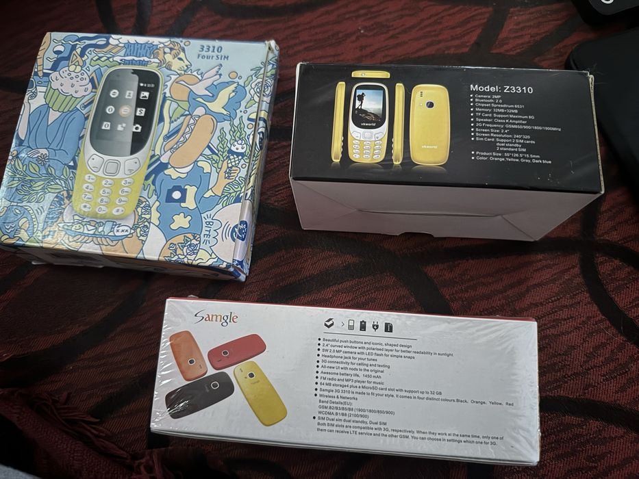 Telemóveis tipo 3310