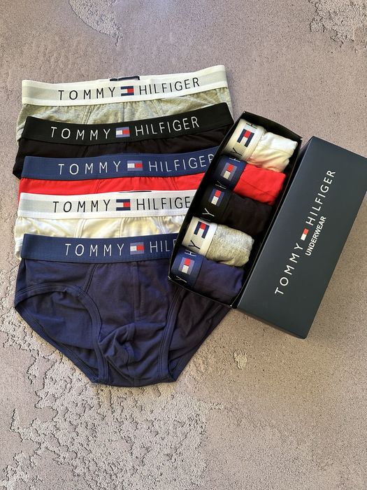 Чоловічі труси бріфи комплект 5 шт подарунок на День Валентина