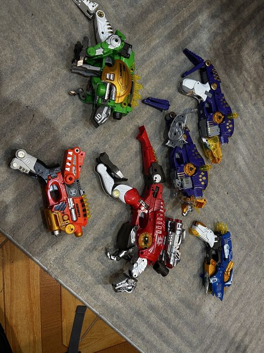 Повний Набір іграшок-трансформерів Dinobots