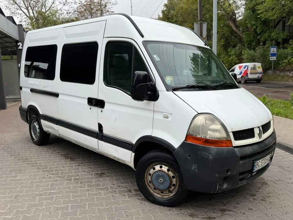 Renault Master 2.5 дизель 2006 рік ПАСАЖИР 9 місць