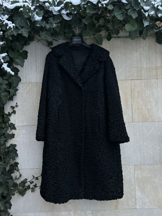 Futro z karakuł czarne 40 42