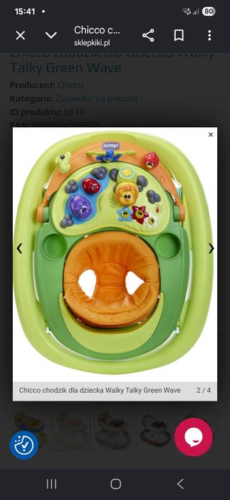 Chodzik Chicco Walky Talky