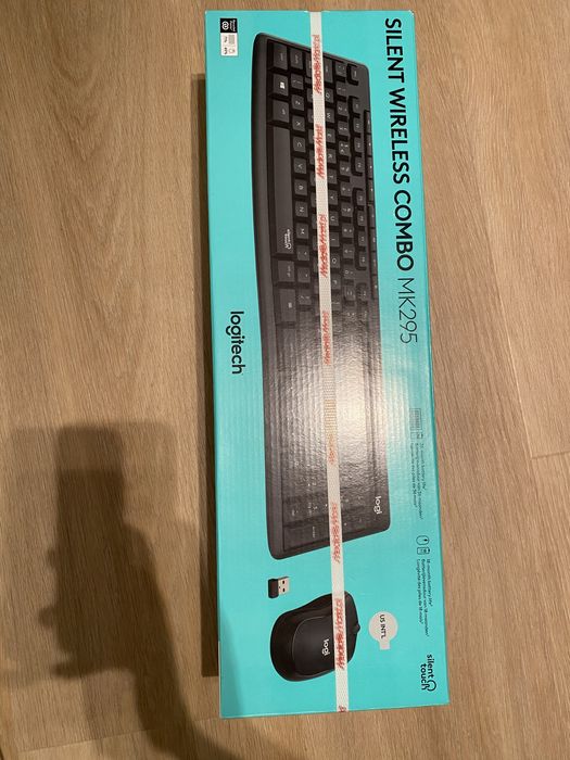 Klawiarura z myszka bezprzewodowa logitech nowa