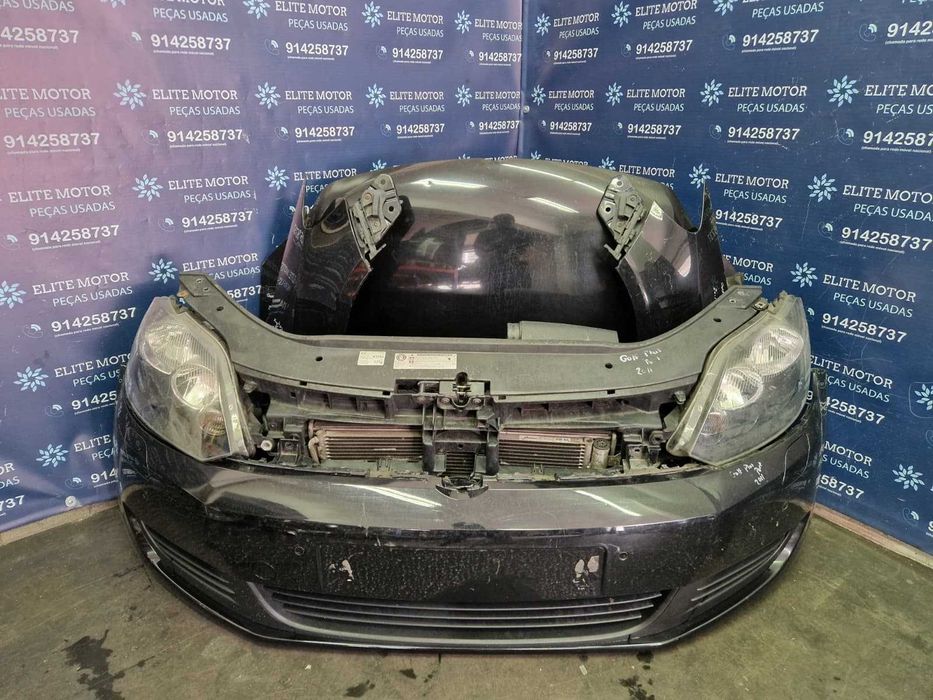 Frente completa usada VW GOLF VI 6 PLUS capot parachoques oticas guardalamas radiador