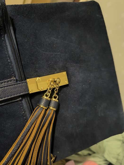 Сумка - рюкзак. Нубук