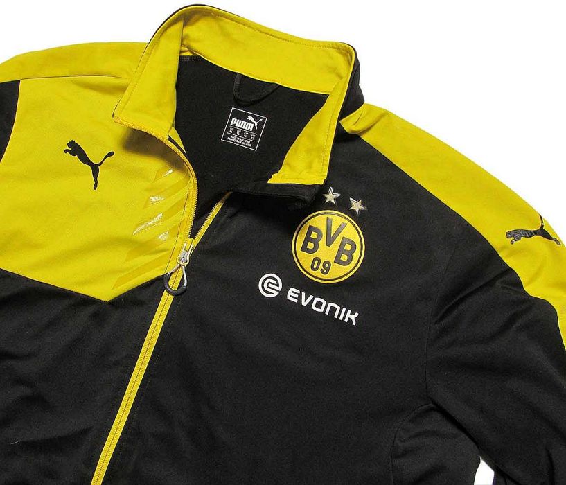 PUMA _ Borussia Dortmund _ original sweatshirt _ full zip _ bluza XXL