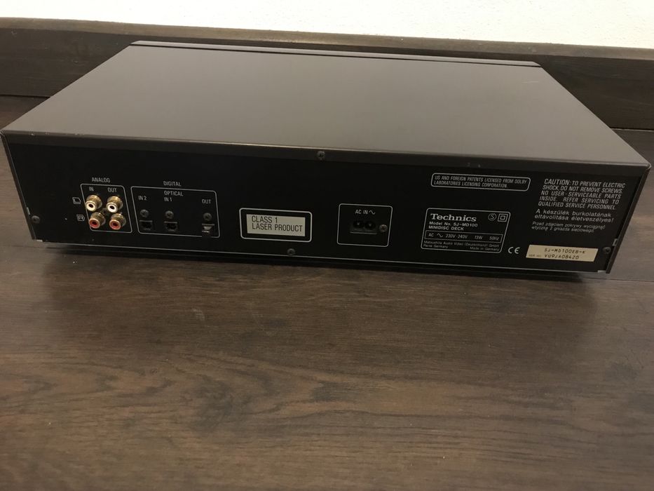 Technics mini disc md cena stala
