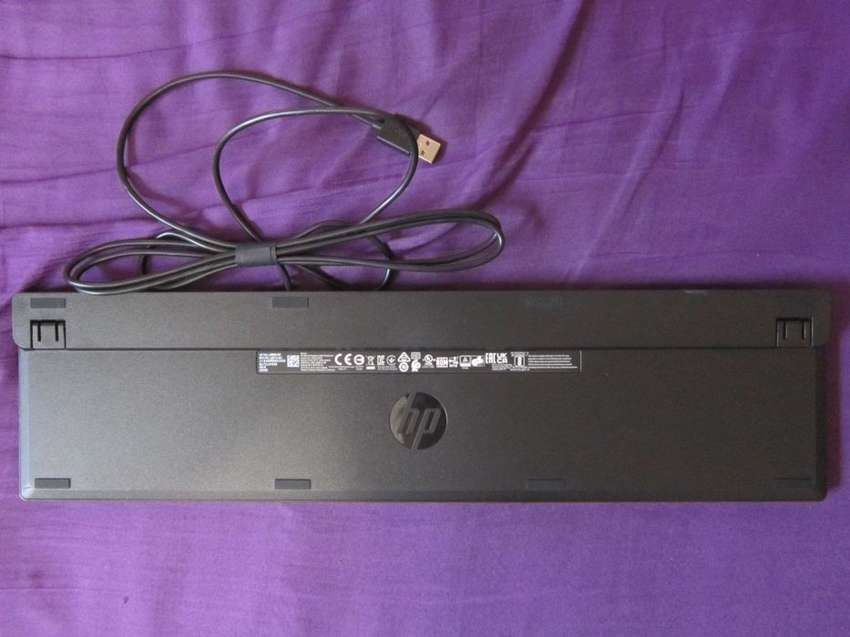 Klawiatura i mysz HP Wired Desktop 320MK 320K Halley USB Niski profil