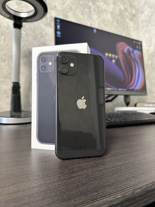 iPhone 11 128Gb • Идеал • Гарантия • Без ремонтов • Полный комплект