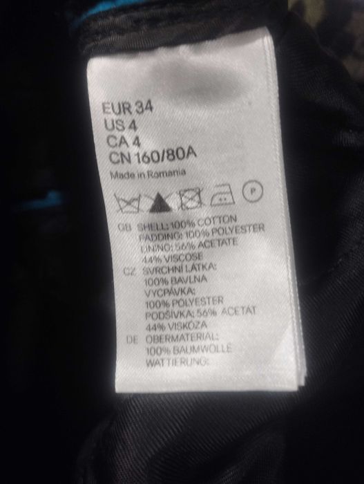 Versace for H&M kurtka,bomberka rozm.34
