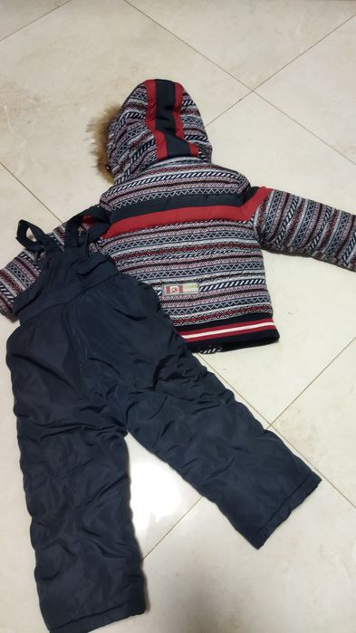 Зимовий комбінезон дуже теплий з відстібною безрукавкою