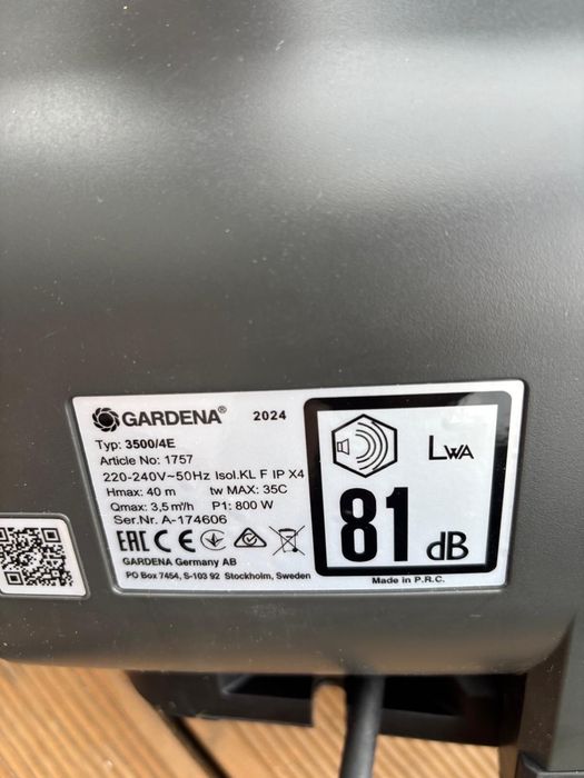 Gardena pompa Hydrofor elektroniczny 3500/4E