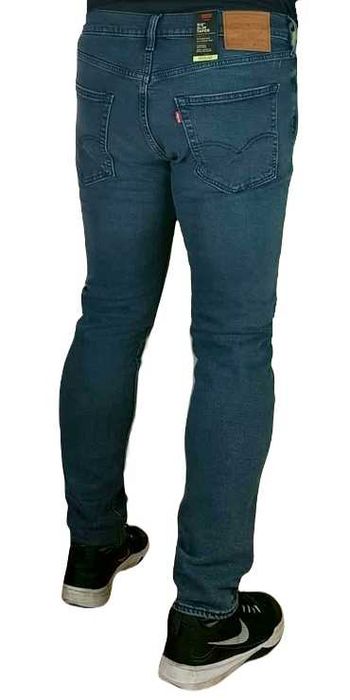 Męskie jeansy Levi's 512 - Slim Taper - Levis Flex - Stretch - W38/L32