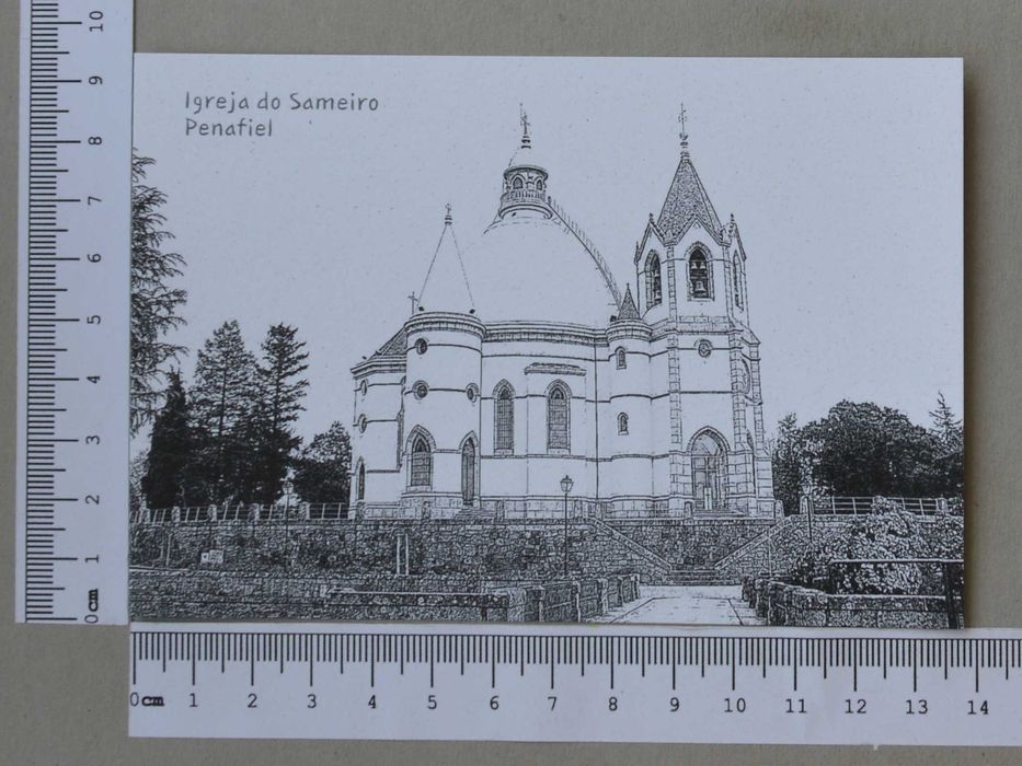 Postal - Sameiro Church - Penafiel - OLX X00027