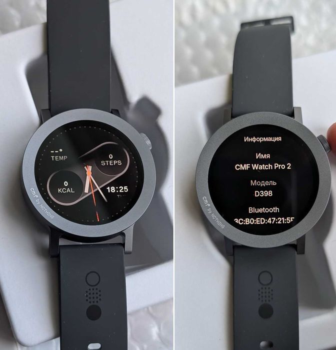 Amoled GPS 60 Hz CMF by Nothing Watch Pro 2 Global Version Dark grey