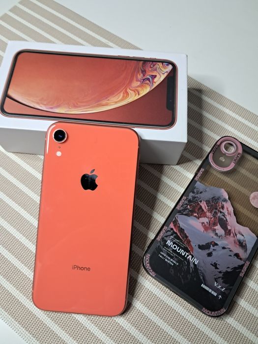 Apple Iphone XR Coral, 128 GB,80 %-батарея.Документ і коробка є.