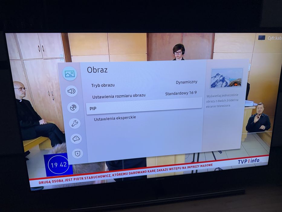 Telewizor Samsung QLED QE55Q7FNA, One Connect, PIP